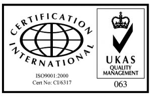 ISO9001:2000 quality standard. 